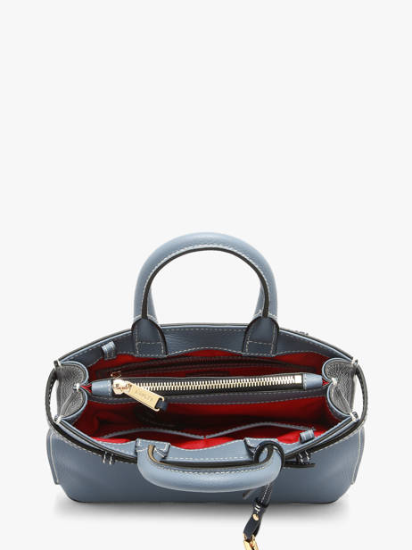 Sac Porté Main S Faubourg Cuir Lancel Bleu faubourg A13547 vue secondaire 4