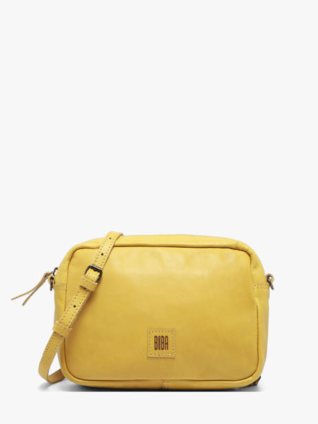 Shoulder Bag Heritage Leather Biba Yellow heritage BT32