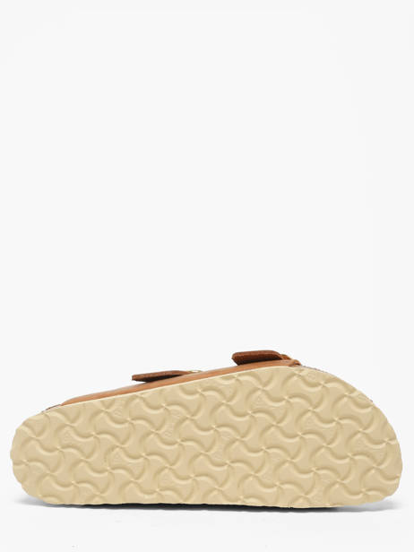 Mules Arizona Big Buckle Birkenstock Marron women 1011073 vue secondaire 4