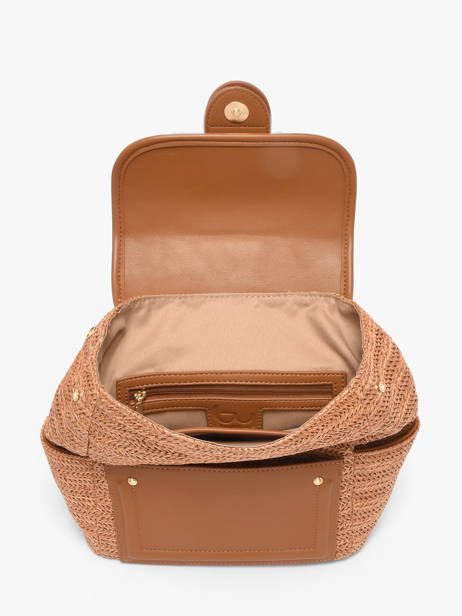 Backpack By byblos Brown curiosity BS89B02 other view 3