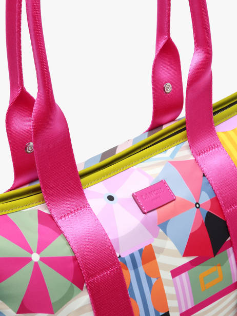 A4 Size Shoulder Bag Lancel Plage Lancel Multicolor lancel plage  A14193 other view 2