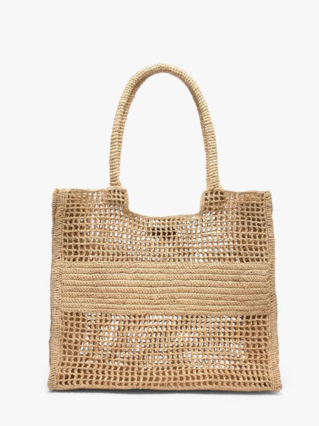 Sac Porté épaule Cabas Raphia Raphia Vanessa bruno Beige cabas raphia 60V40892 vue secondaire 4