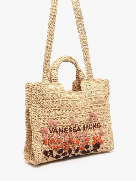 Sac Porté Main Cabas Raphia Raphia Vanessa bruno Beige cabas raphia 24V40884 vue secondaire 1