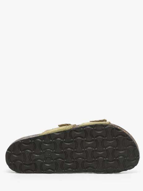 Mules Avec Brides En Cuir Semerdjian Vert women ARIANNA vue secondaire 4