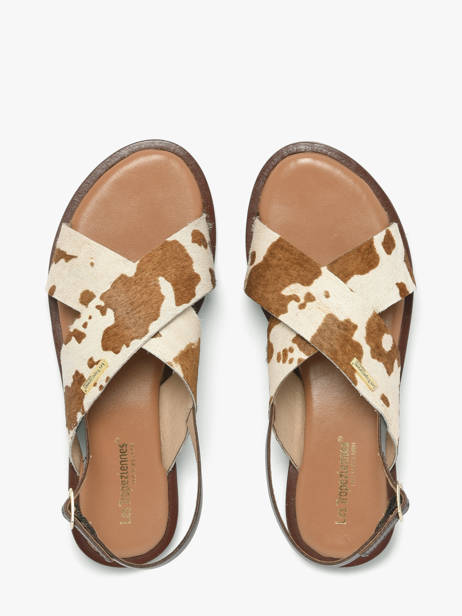 Nu-pieds En Cuir Les tropeziennes Blanc women DOAPO vue secondaire 3