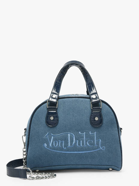 Sac à Main Ovum Denim Von dutch Bleu bags OVUM