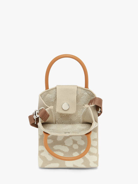 Sac Bandoulière Phonebag Polyester Miniprix Beige phonebag P202 vue secondaire 1