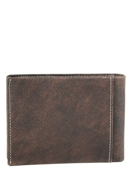 Portefeuille Cuir Francinel Marron bixby 69906 vue secondaire 2