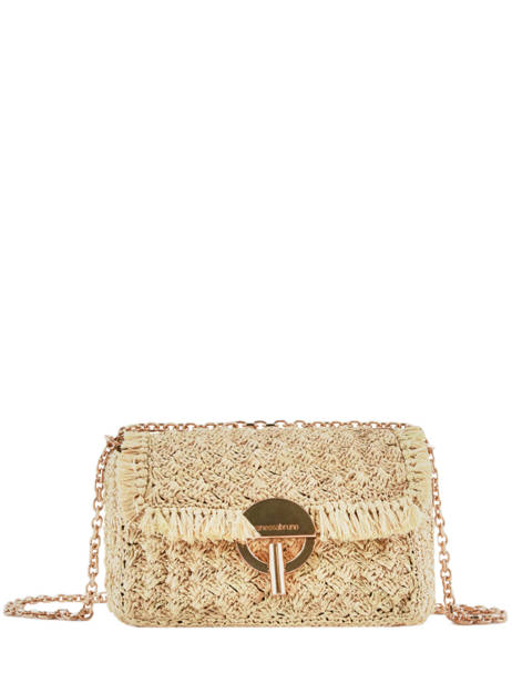 Sac Bandoulière Moon Raphia Vanessa bruno Beige moon raphia 73V40533