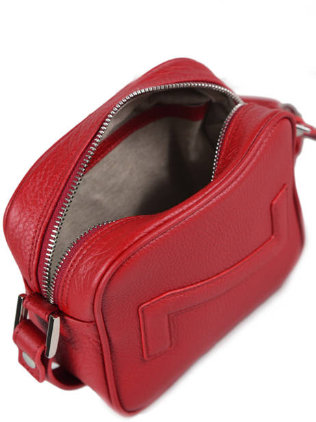 Sac Bandoulière Chelsea Cuir Nathan baume Rouge n city 50 vue secondaire 4