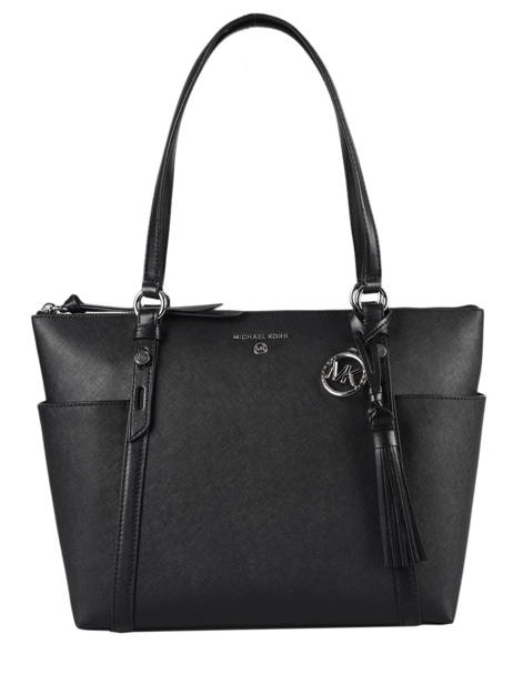 Sac Porté épaule A4 Sullivan Cuir Michael kors Noir sullivan T0SNXT2L