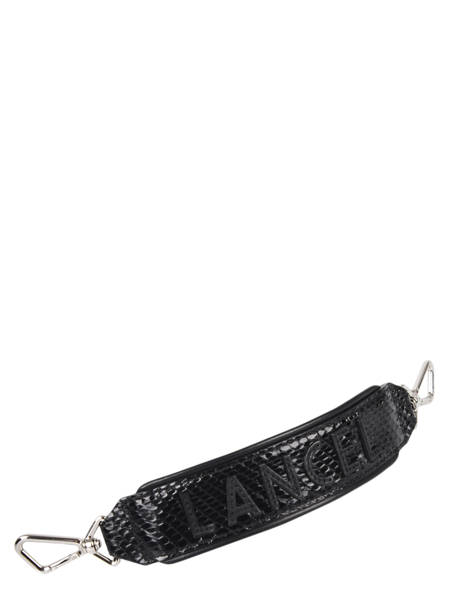 Poignée Amovible Ninon Python Lancel Noir ninon A10539