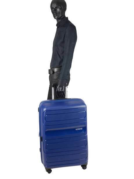 Valise Rigide Sunside American tourister Bleu sunside 51G003 vue secondaire 3