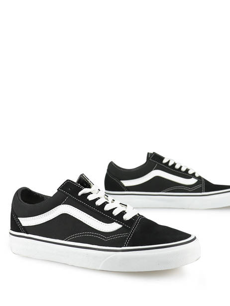 Sneakers Old Skool Vans Noir unisex D3HY281 vue secondaire 3