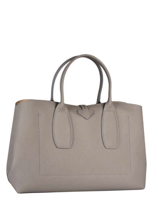 Longchamp Roseau Sacs porté main Beige