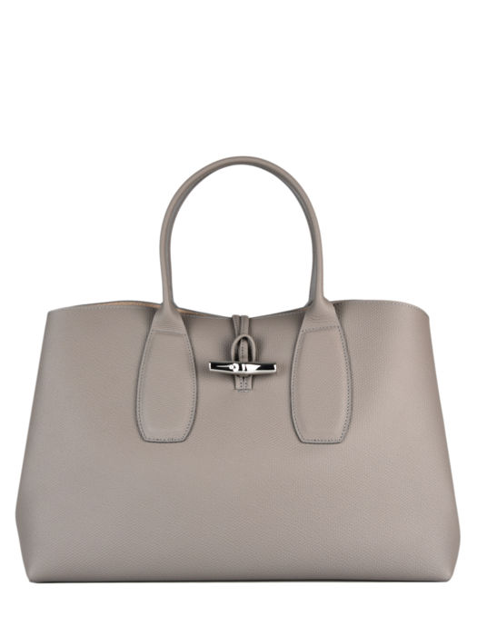 Longchamp Roseau Sacs porté main Beige