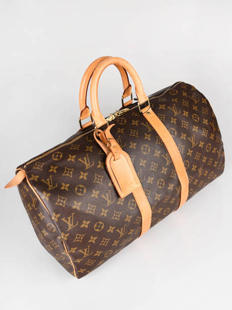 Sac De Voyage D'occasion Louis Vuitton Keepall 45 Monogrammé Brand connection Marron louis vuitton 87 vue secondaire 2