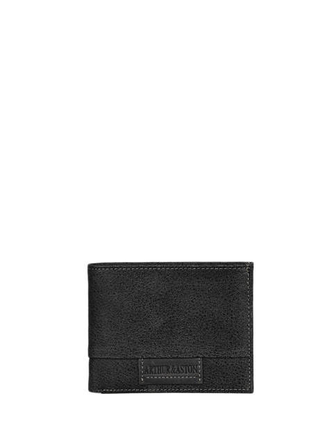 Portefeuille Cuir Arthur & aston Noir marco 126