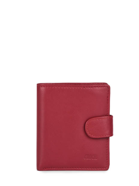 Porte-monnaie Cuir Petit prix cuir Rouge supreme 0FA211