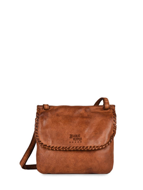 Sac Bandoulière Utility Cuir Basilic pepper Marron utility BUTI05