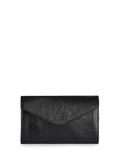 Porte-monnaie Etincelle Irisée Cuir Etrier Noir etincelle irisee EETI701