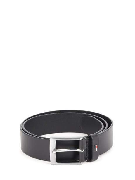 Ceinture Homme Cuir Tommy hilfiger Noir belt AM08470