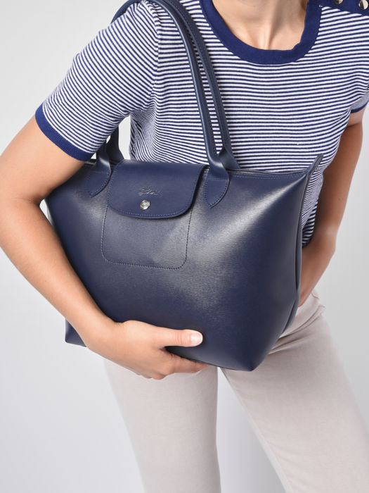 Longchamp Le pliage city Besaces Bleu