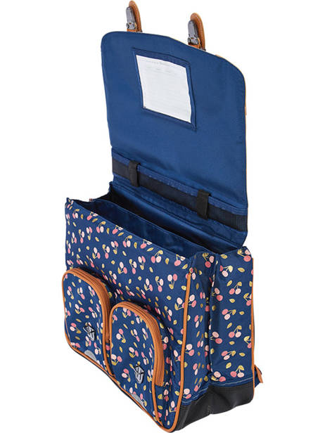 Cartable 2 Compartiments Tann's Bleu les fantaisies f - 22-41242 vue secondaire 2