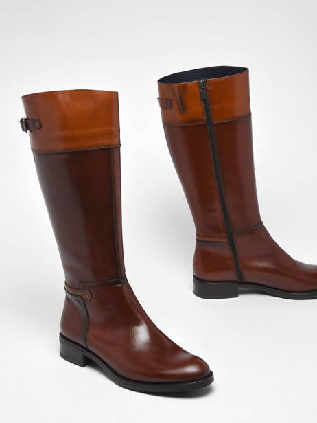 Bottes Tierra En Cuir Dorking Marron theme D7687 vue secondaire 4