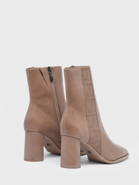 Bottines à Talon En Cuir Tamaris Beige women 29 vue secondaire 3