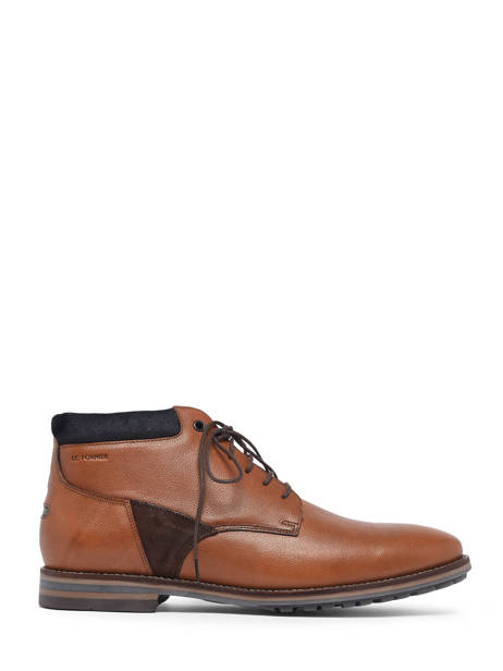 Chaussures Derbies Guillom En Cuir Le formier Marron men NJ551