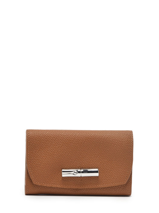 Longchamp Roseau Portefeuilles Marron