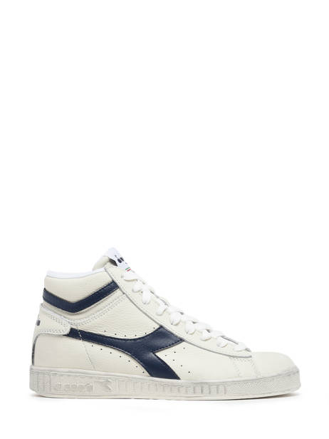 Sneakers Game High Waxed En Cuir Diadora Blanc unisex 89999060