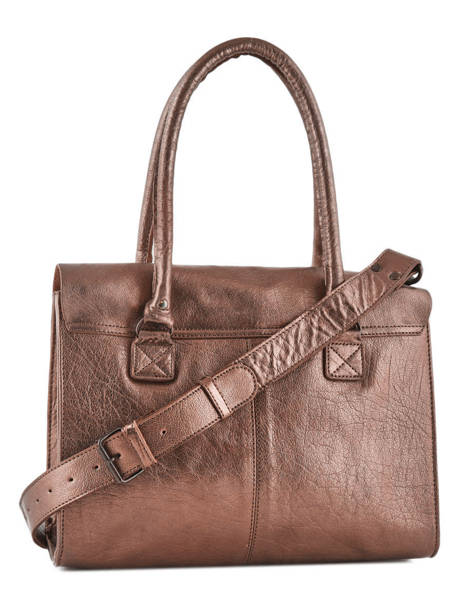 Sac Lerive Gauche M  Cuir Paul marius Rose vintage M vue secondaire 4