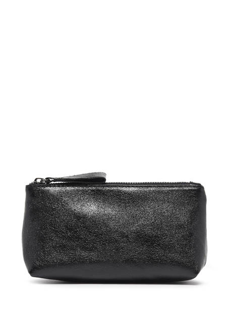 Trousse Zippée Nine Cuir Milano Noir nine NI22114N