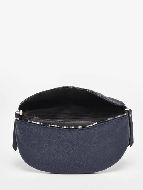 Sac Banane Miniprix Bleu grained F3645 vue secondaire 3