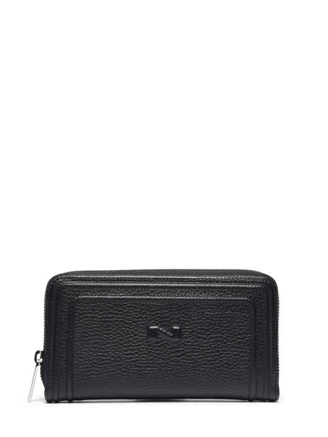 Portefeuille Regate Cuir Nathan baume Noir regate 620277RG