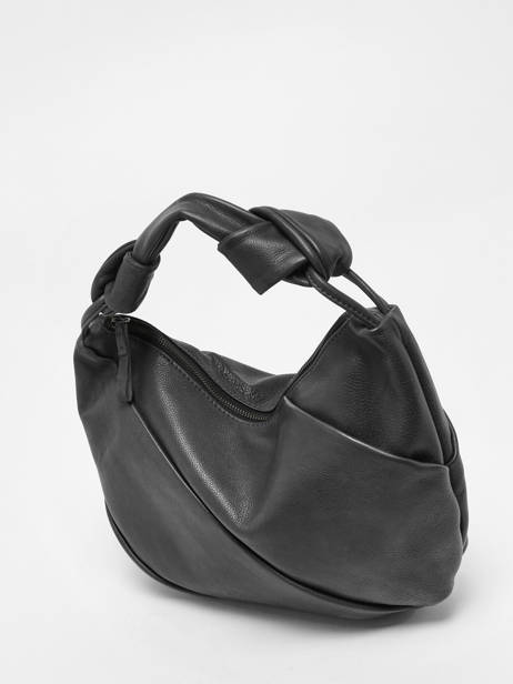 Sac Bandoulière Stockholm Cuir Basilic pepper Noir stockolm BSTO01 vue secondaire 2