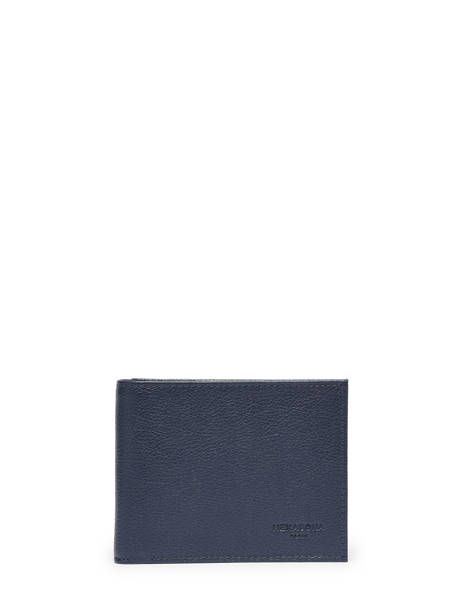 Portefeuille Cuir Hexagona Bleu confort 461049