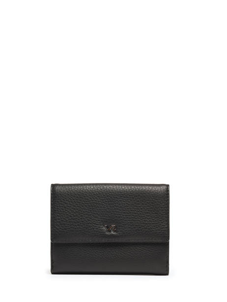 Portefeuille Cuir Yves renard Noir foulonne 29468