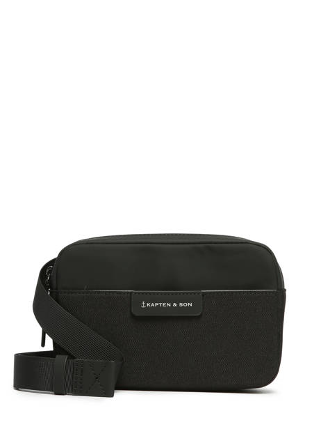 Bergen Crossbody - Belt Bag Kapten and son Black accessoires HABO