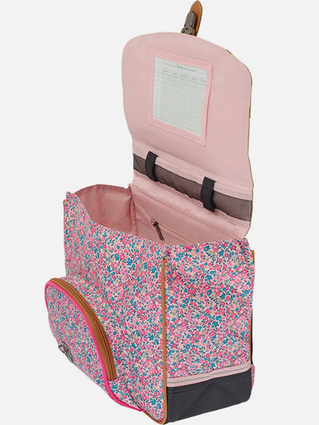 Cartable 1 Compartiment Tann's Rose les fantaisies f 35132 vue secondaire 2