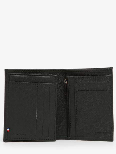 Portefeuille Porte-monnaie Cuir Madras Etrier Noir madras EMAD142 vue secondaire 1