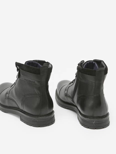 Boots Notif En Cuir Redskins Noir men NOTIF vue secondaire 2