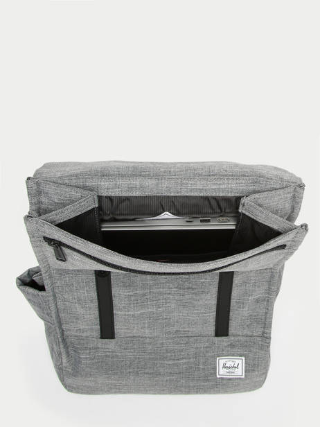 Sac à Dos 1 Compartiment Herschel Gris classics 11404 vue secondaire 2