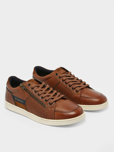 Sneakers Distrait En Cuir Redskins Marron men DISTRAIT vue secondaire 2