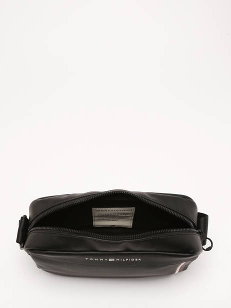 Sac Bandoulière Tommy hilfiger Noir th pique AM11382 vue secondaire 3