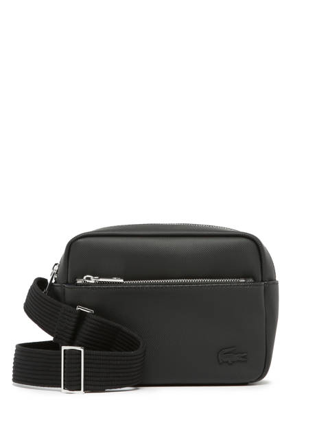 Sac Bandoulière Lacoste Noir men's classic NH4427HC